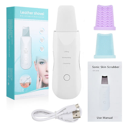 Ultrasonic Skin Scrubber – Deep Pore Cleansing & Blackhead Removal Device