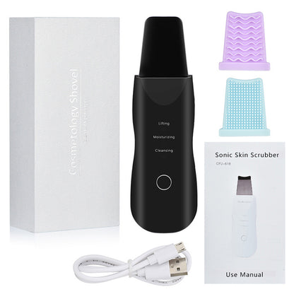 Ultrasonic Skin Scrubber – Deep Pore Cleansing & Blackhead Removal Device